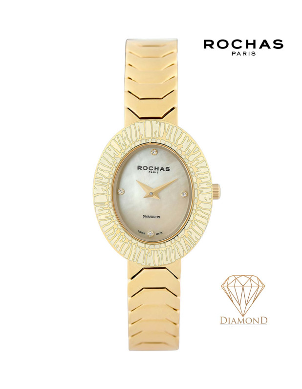ROCHAS Ladies Diamond Watch